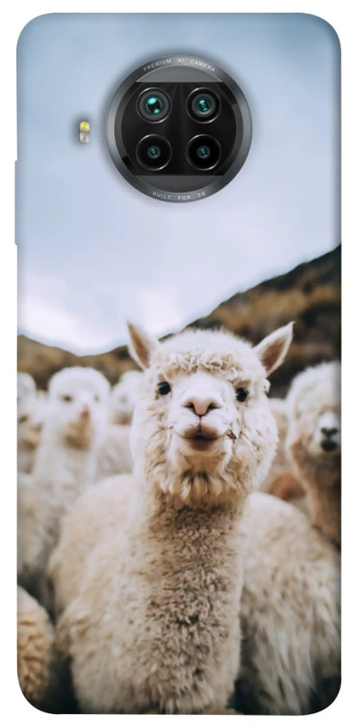 Чехол на Xiaomi Mi 10T Lite / Redmi Note 9 Pro 5G Лама фото 1 из 1