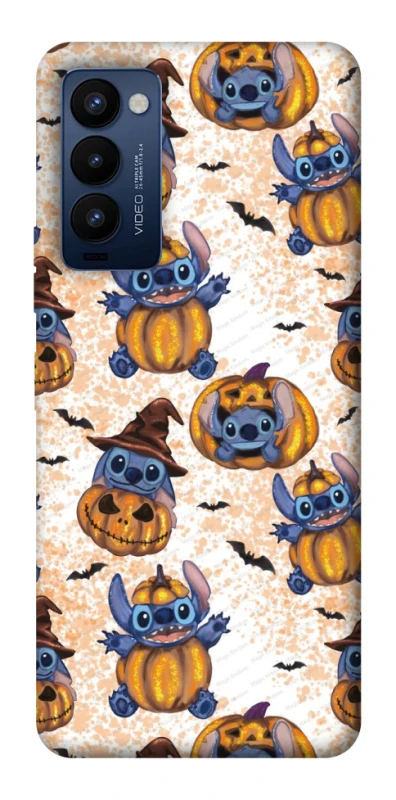 Чехол на TECNO Camon 18 Pro Halloween Stitch ver.1 фото 1 из 1