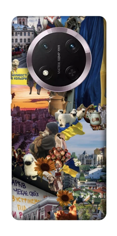 Чехол на Honor X9c Ukraine style ver.2 фото 1 из 1