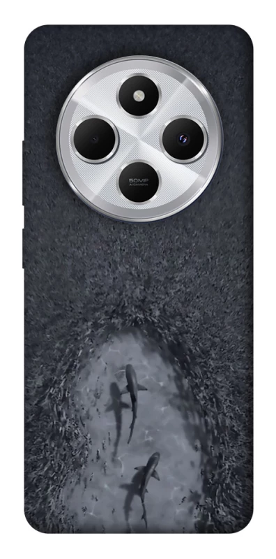 Чехол на Xiaomi Redmi 14C / Poco C75 Акула фото 1 из 1