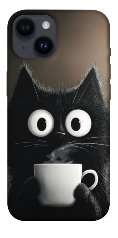 Чехол на Apple iPhone 14 (6.1") morning cat фото 1 из 1