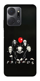 Чехол на Huawei Honor X7a Horror Friends фото 1 из 1