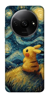 Чохол на Xiaomi Redmi A3 Pikachu and Van Gogh фото 1 з 1