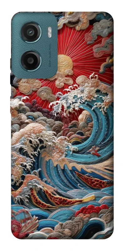 Чохол на Motorola Moto G06 Japa wave ver.2 фото 1 з 1