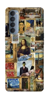 Чехол на Oppo Reno 4 Pro Art collage ver.9 фото 1 из 1