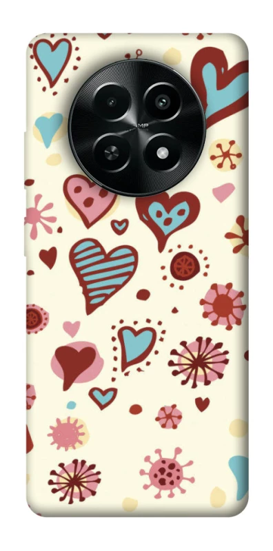 Чохол на Realme Narzo 70x Pretty hearts фото 1 з 1