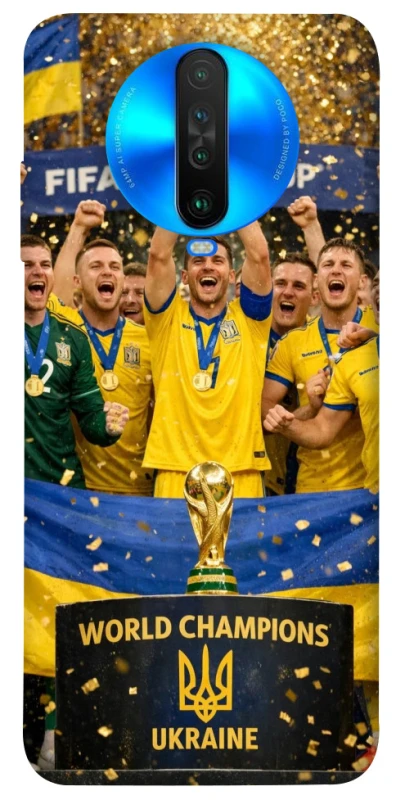 Чохол на Xiaomi Poco X2 UA-Football ver.5 фото 1 з 1