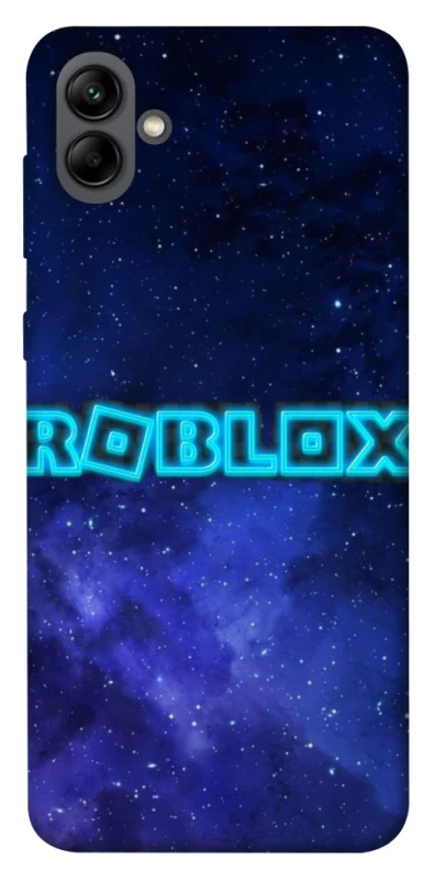 Чохол на Samsung Galaxy A04 Roblox Space Logo Blue фото 1 з 1