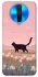 Чохол на Xiaomi Poco X2 cat on a field фото 1 з 1