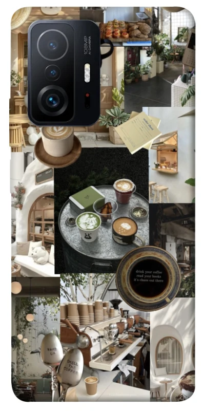 Чохол на Xiaomi 11T / 11T Pro Coffee collage ver.4 фото 1 з 1