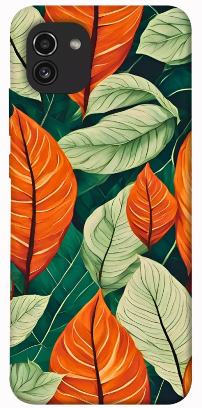 Чехол на Samsung Galaxy A03 Leaves фото 1 из 1
