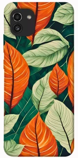 Чохол на Samsung Galaxy A03 Leaves фото 1 з 1