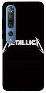 Чехол на Xiaomi Mi 10 / Mi 10 Pro Metallica logo фото 1 Чехол на Xiaomi Mi 10 / Mi 10 Pro Metallica logo фото 1 из 1