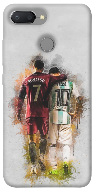 Чохол на Xiaomi Redmi 6 Ronaldo та Messi фото 1 з 1