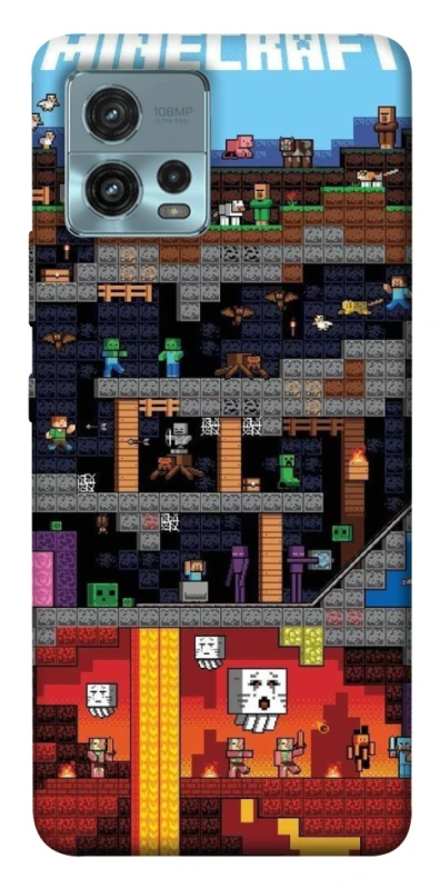 Чохол на Motorola Moto G72 Minecraft фото 1 з 1
