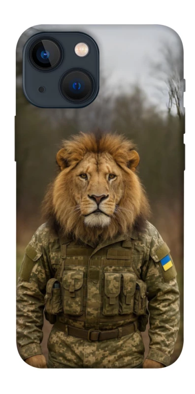 Чохол на Apple iPhone 13 mini (5.4") Лев захисник фото 1 з 1
