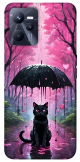 Чехол на Realme C35 Black cat фото 1 из 1