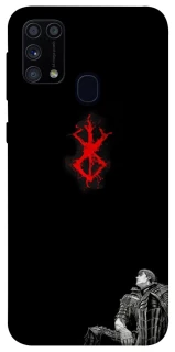 Чехол на Samsung Galaxy M31 berserk black фото 1 из 1