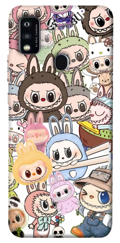 Чохол на ZTE Blade A51 All Labubus фото 1 з 1