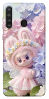Чохол на Samsung Galaxy A21 Labubu & Flowers ver.1 фото 1 з 1