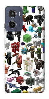 Чохол на Motorola Moto G05 Minecraft v4 фото 1 з 1