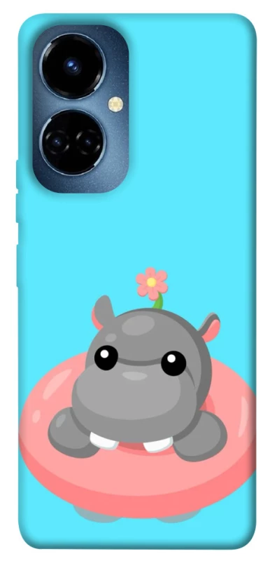 Чохол на TECNO Camon 19 Adopt Me Hippo Floatie фото 1 з 1