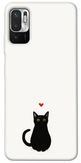 Чохол на Xiaomi Poco M3 Pro 4G / 5G cat in love фото 1 Чохол на Xiaomi Poco M3 Pro 4G / 5G cat in love фото 1 з 1