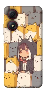 Чехол на ZTE Blade A34 4G Like a cat фото 1 Чехол на ZTE Blade A34 4G Like a cat фото 1 из 1