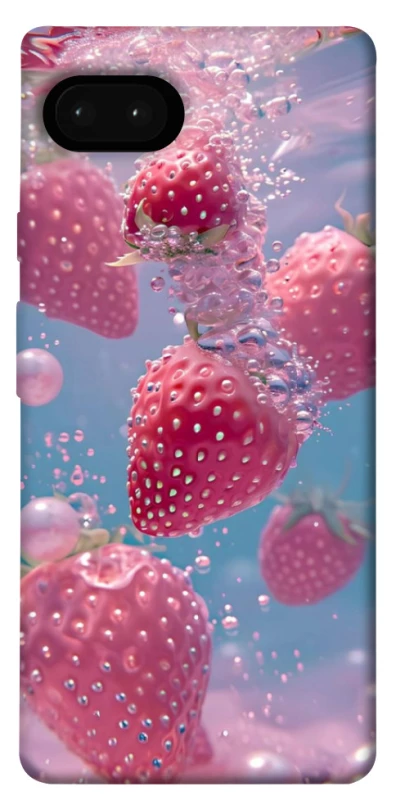 Чохол на Google Pixel 7a Полуниця в воді фото 1 з 1