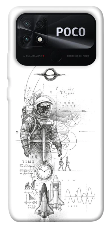 Чехол на Xiaomi Poco C40 Tattoo ver.1 фото 1 из 1