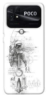 Чехол на Xiaomi Poco C40 Tattoo ver.1 фото 1 из 1