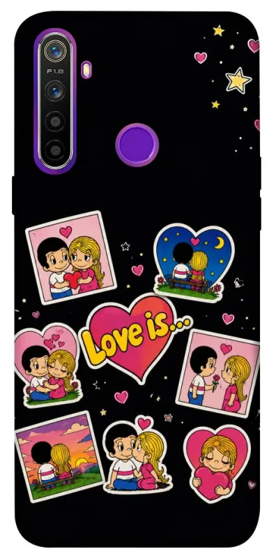 Чехол на Realme 5 Love is фото 1 из 1