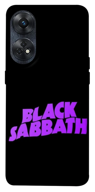 Чохол на Oppo Reno 8T 4G Black Sabbath logo ver.1 фото 1 з 1