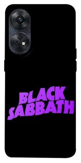 Чехол на Oppo Reno 8T 4G Black Sabbath logo ver.1 фото 1 из 1