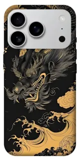 Чехол на Apple iPhone 18 Pro Max gold dragon фото 1 из 1