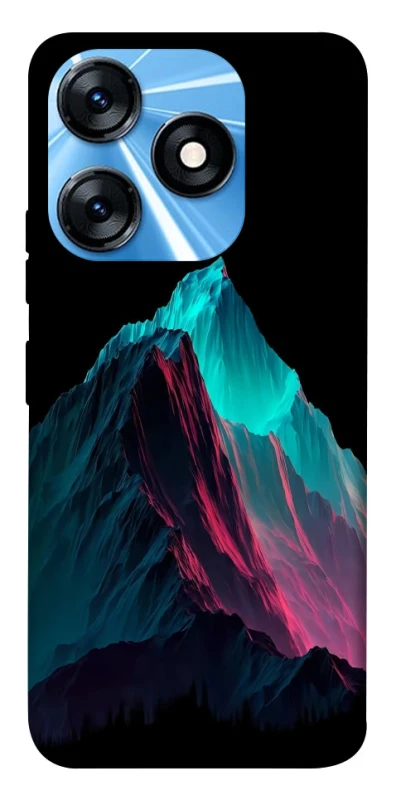 Чехол на TECNO Spark 10 Neon mountains фото 1 из 1