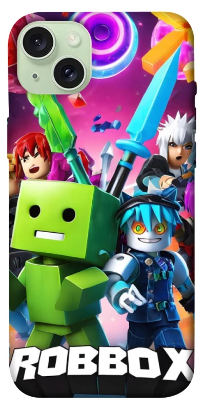 Чохол на Apple iPhone 15 Plus (6.7") Roblox gaming heroes фото 1 з 1