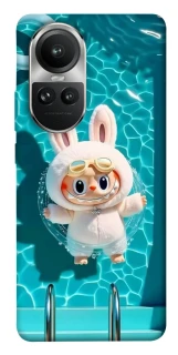 Чехол на Oppo Reno 10 Labubu in the pool ver.2 фото 1 из 1