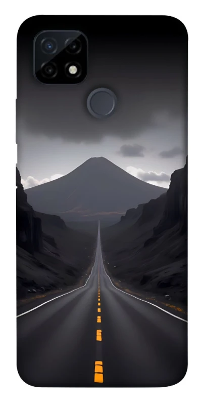 Чехол на Realme C12 Black mountains фото 1 из 1