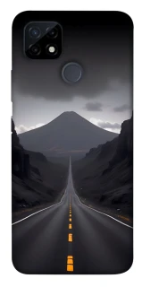 Чехол на Realme C21Y Black mountains фото 1 из 1