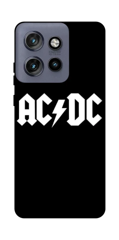 Чохол на Motorola Edge 50 Neo AC/DC logo фото 1 Чохол на Motorola Edge 50 Neo AC/DC logo фото 1 з 1