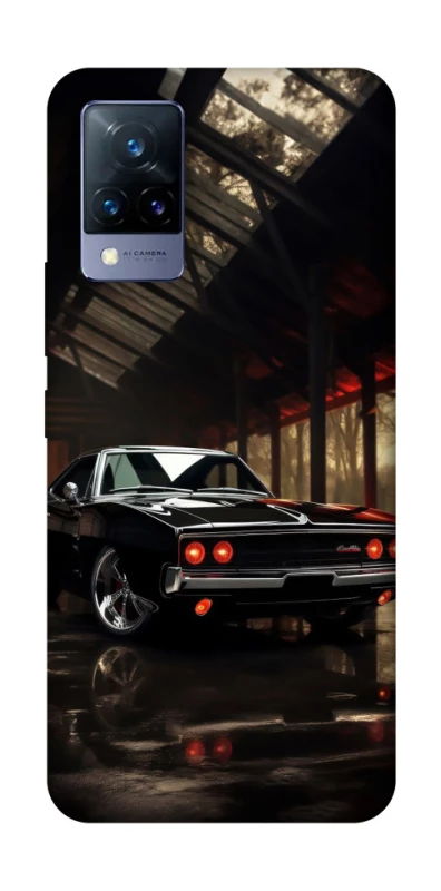 Чохол на Vivo V21 Black classic car фото 1 з 1