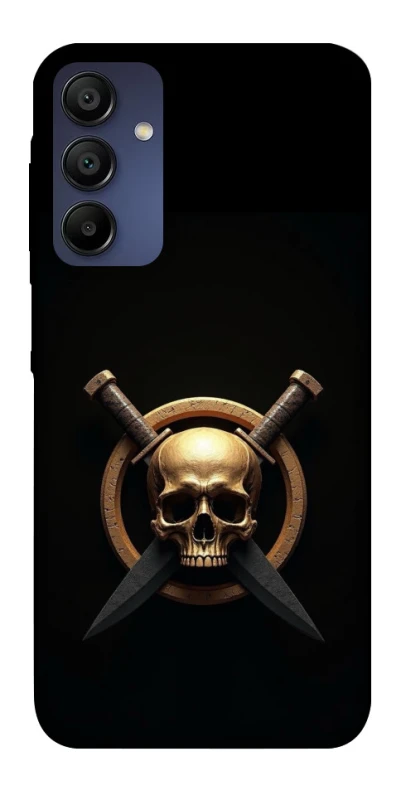 Чохол на Samsung Galaxy A15 4G/5G Golden Skull фото 1 з 1