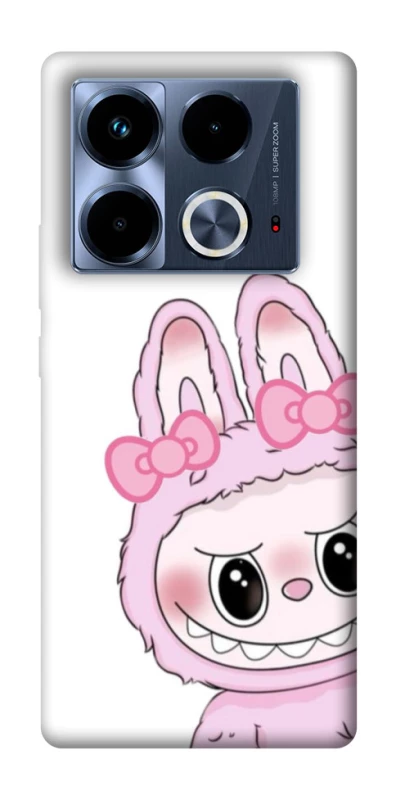 Чохол на Infinix Note 40 4G Labubu White фото 1 з 1