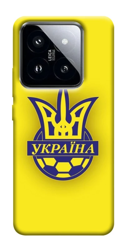 Чохол на Xiaomi 14 Pro UA-Football ver.7 фото 1 з 1