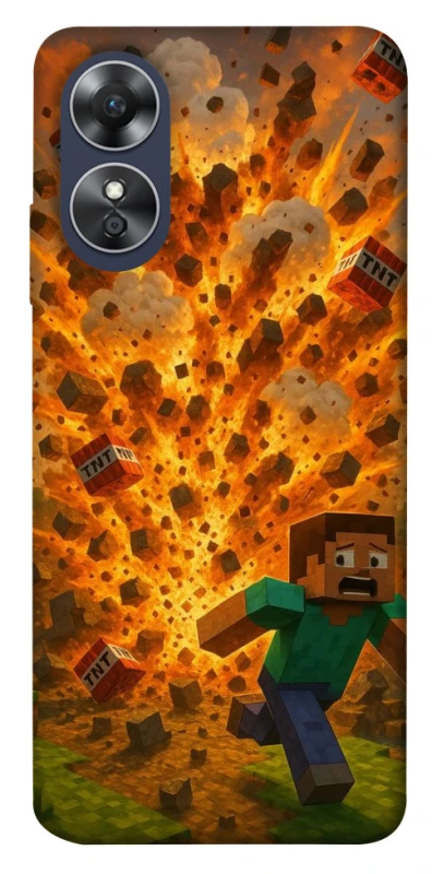 Чохол на Oppo A17 Minecraft v7 фото 1 з 1