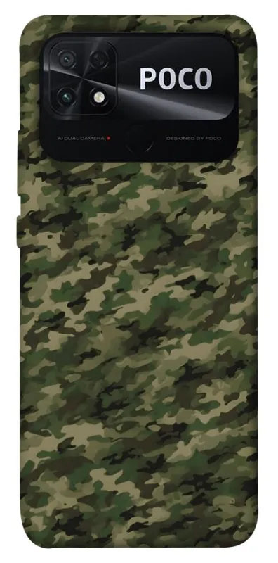 Чохол на Xiaomi Poco C40 Camouflage v24 фото 1 з 1