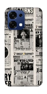 Чехол на Oppo A6 Pro 4G/5G Harry Potter newspaper фото 1 из 2