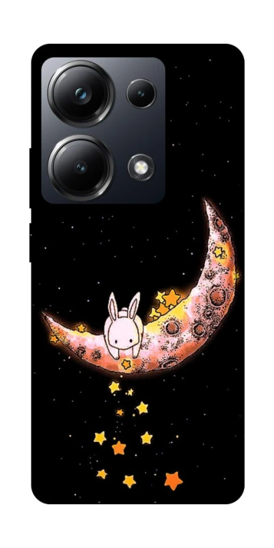 Чохол на Xiaomi Poco M6 Pro 4G Moon rabbit фото 1 з 1