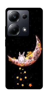 Чехол на Xiaomi Poco M6 Pro 4G Moon rabbit фото 1 из 1